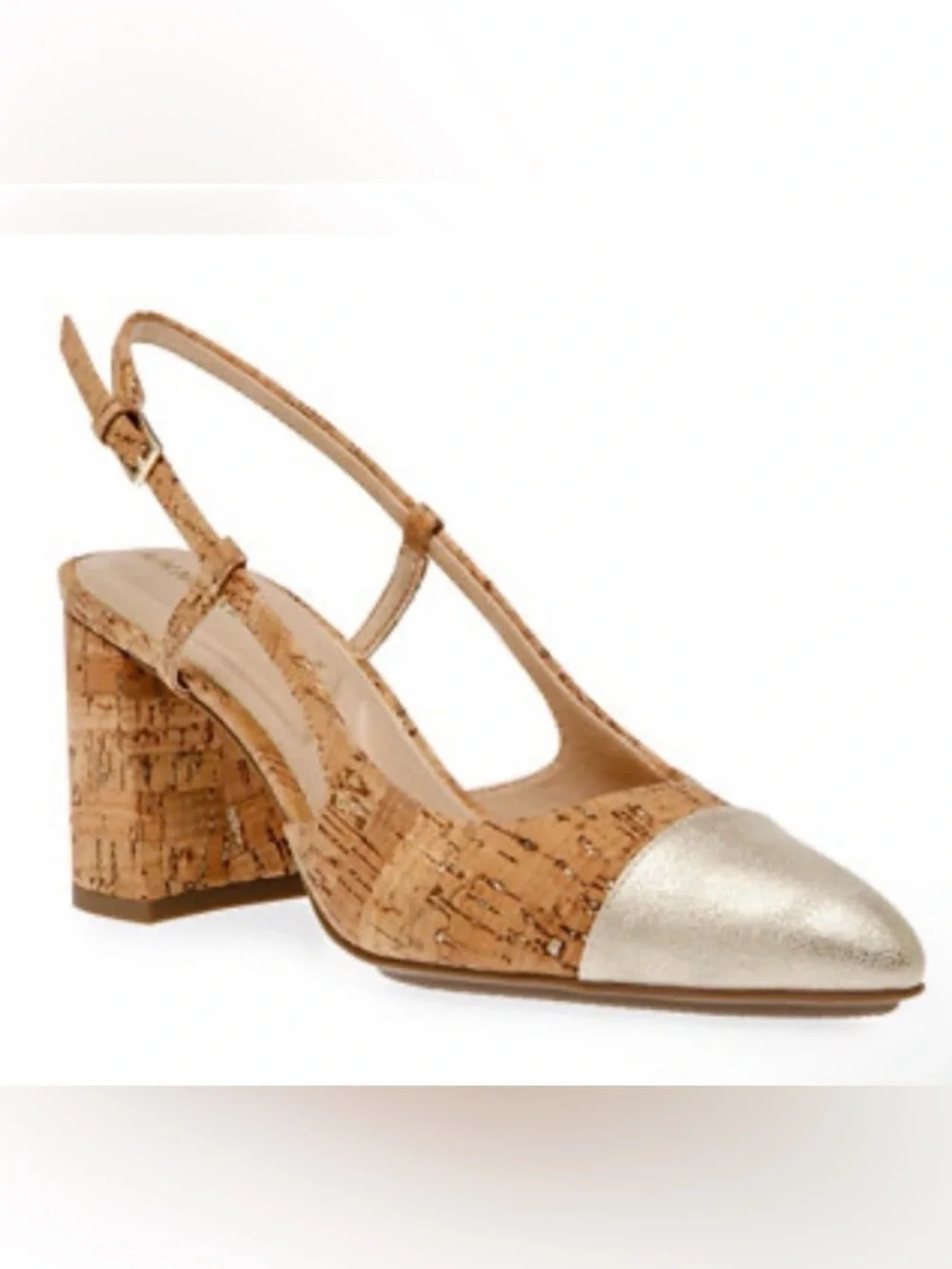 Women's Brooklyn Block Heel Slingback Dress Pumps size 12 NIB